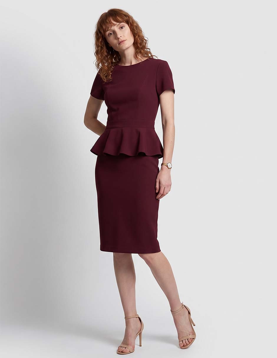Vestido manga corta para mujer Vestido manga corta para mujer