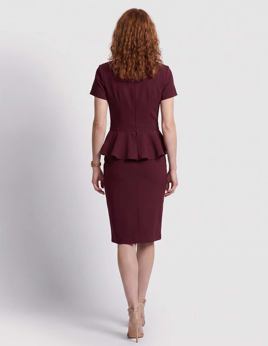 Vestido manga corta para mujer 2