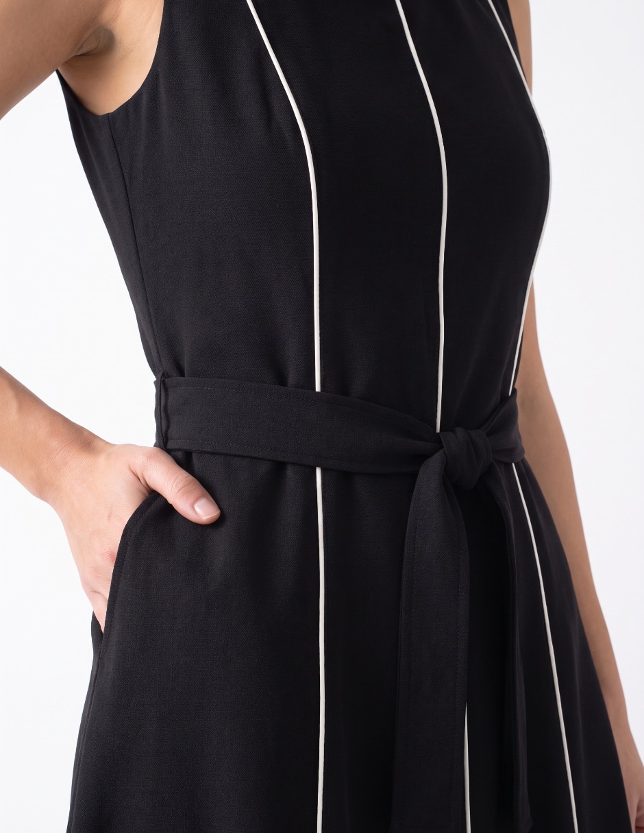 Vestido midi formal para mujer 5