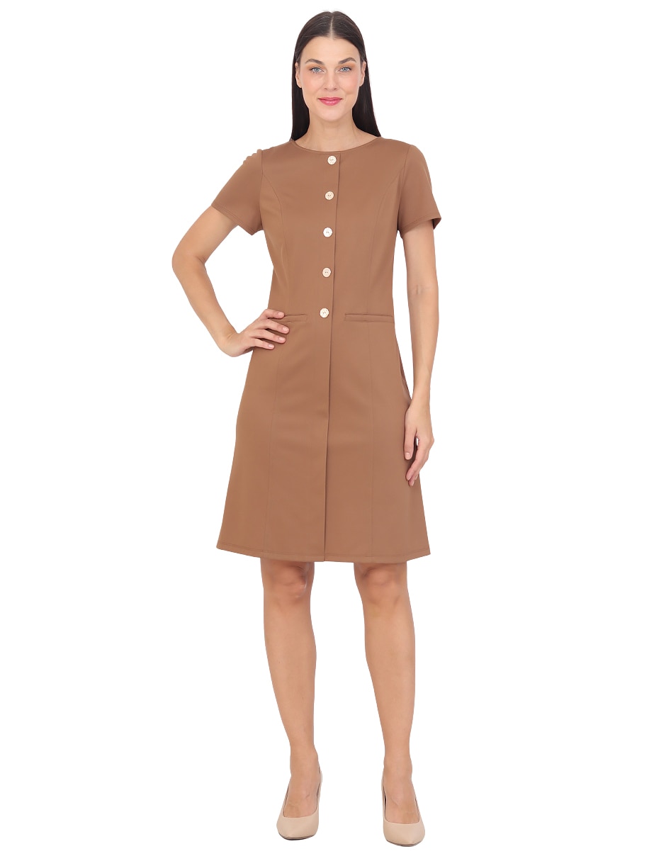 Vestido a la rodilla casual para mujer Vestido a la rodilla casual para mujer
