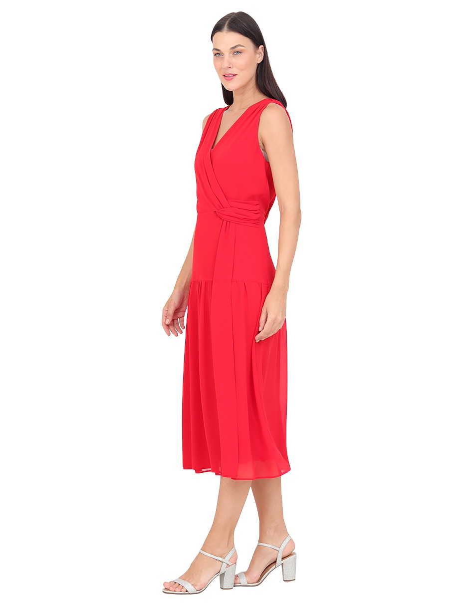 Vestido a la rodilla formal r de la p para mujer 5