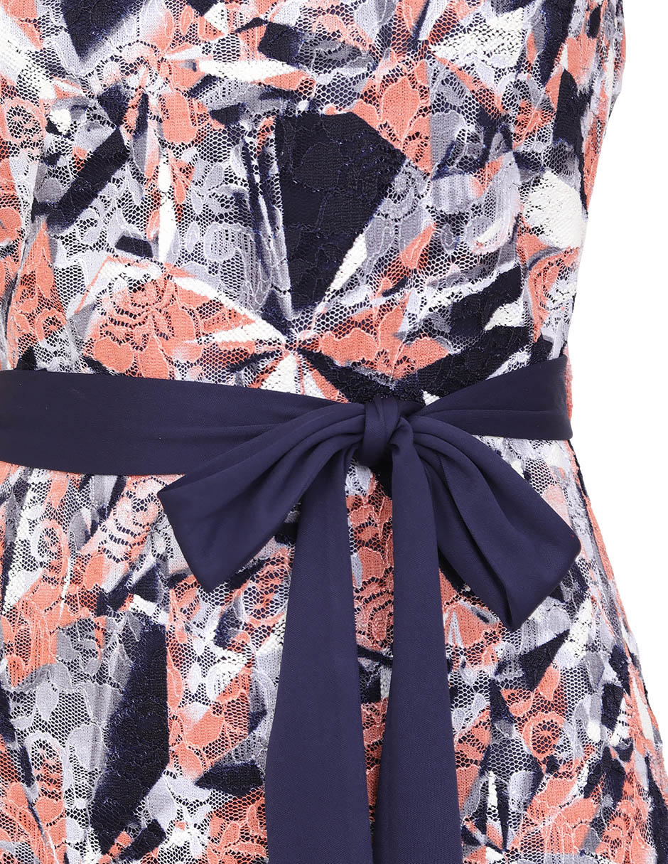 Vestido a la rodilla casual r de la p para mujer 2