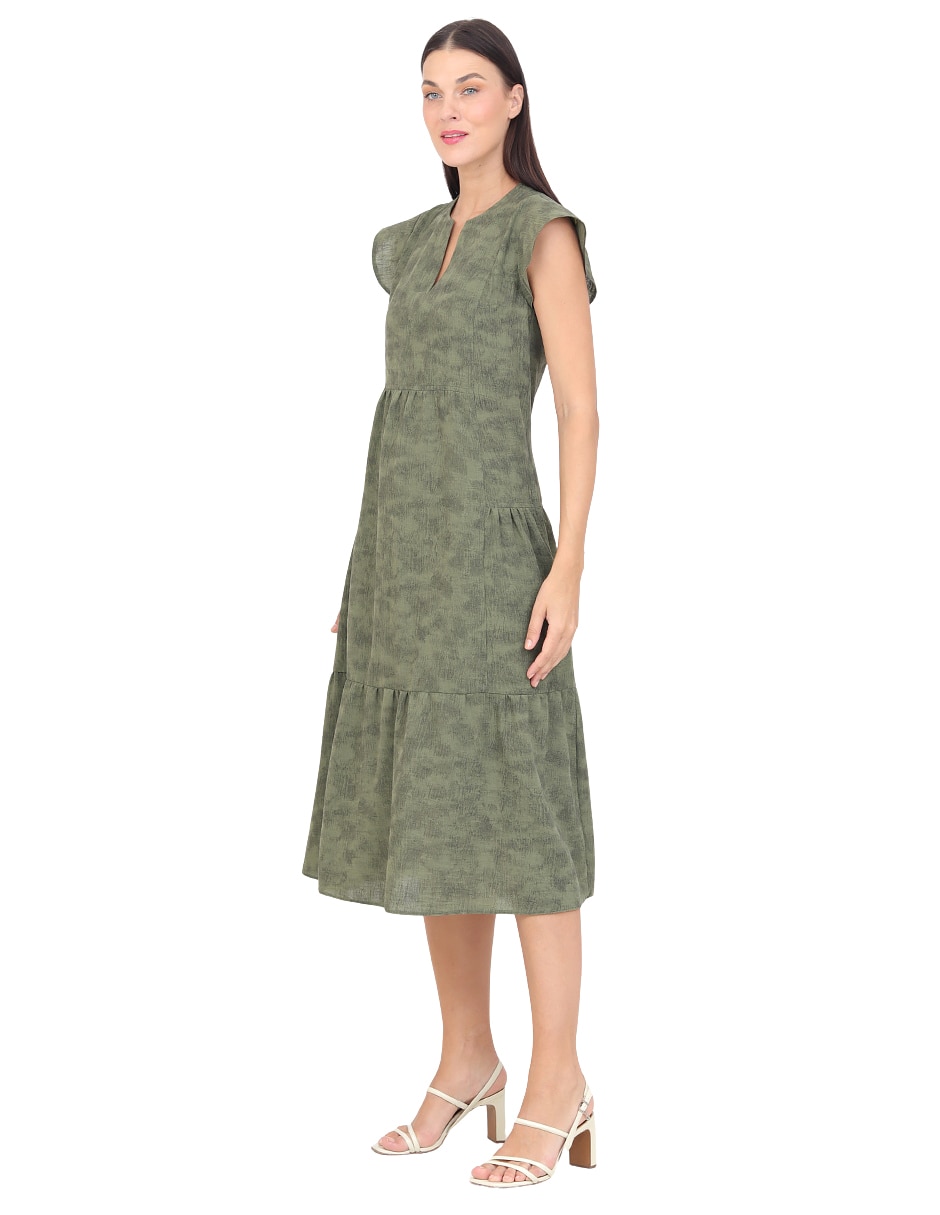 Vestido midi casual para mujer 4