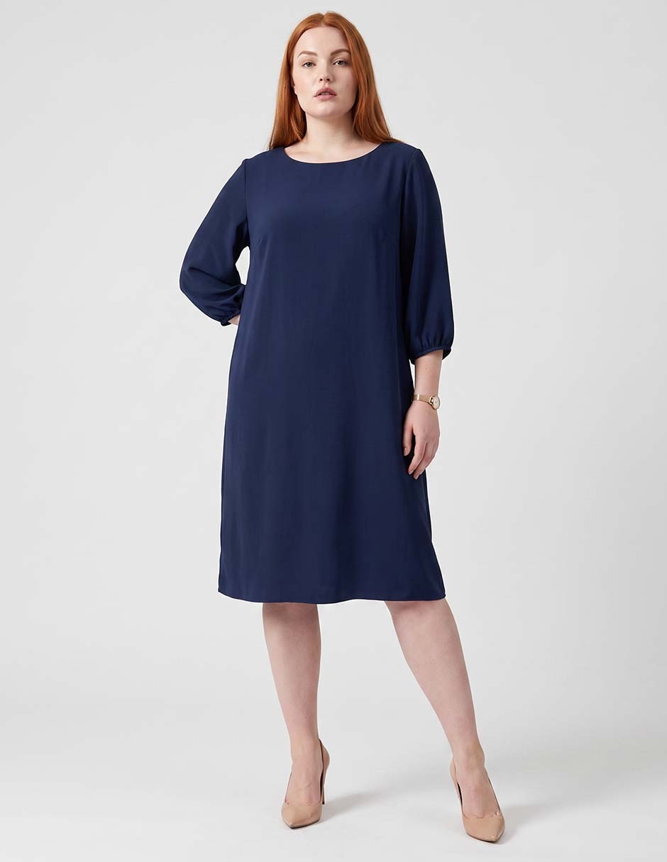 Vestido a la rodilla casual para mujer Vestido a la rodilla casual para mujer