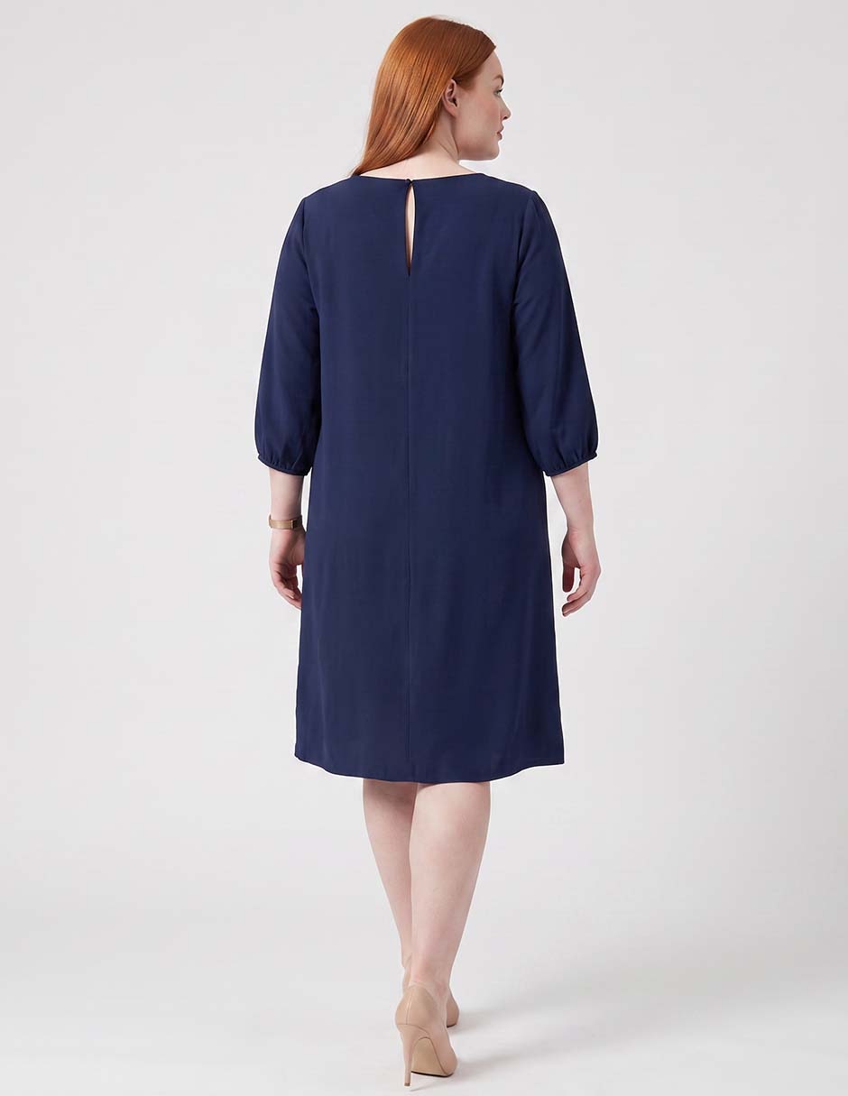 Vestido a la rodilla casual para mujer 2