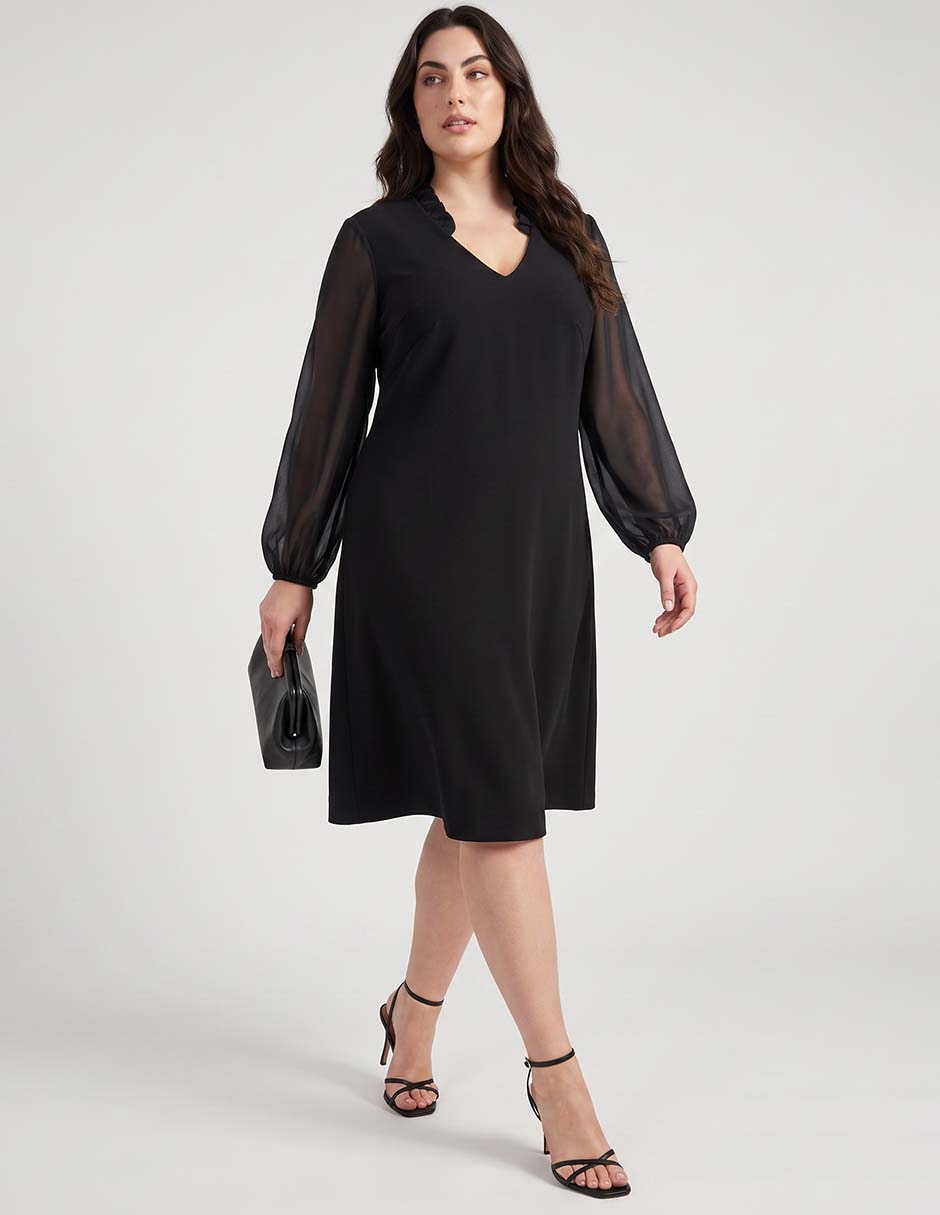 Vestido a la rodilla casual para mujer Vestido a la rodilla casual para mujer