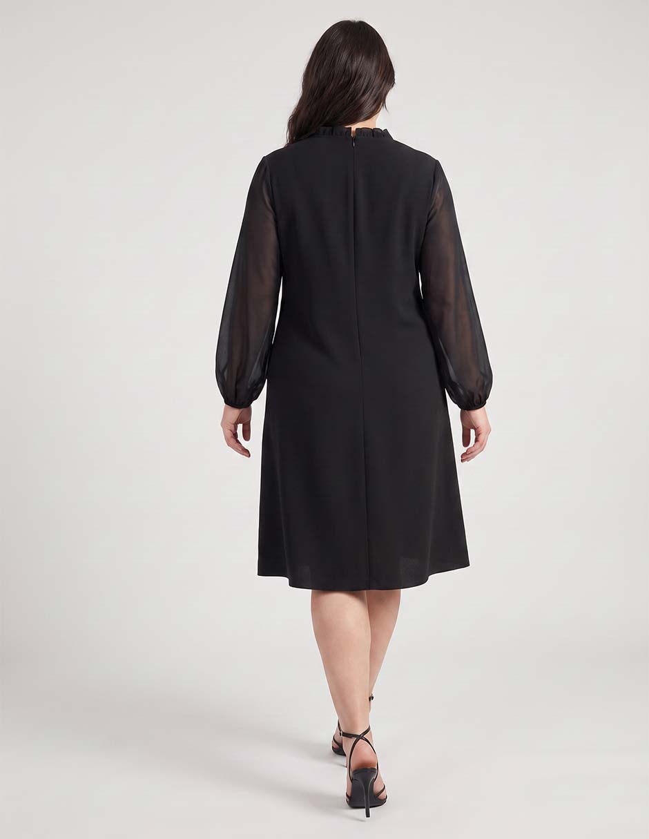 Vestido a la rodilla casual para mujer 2