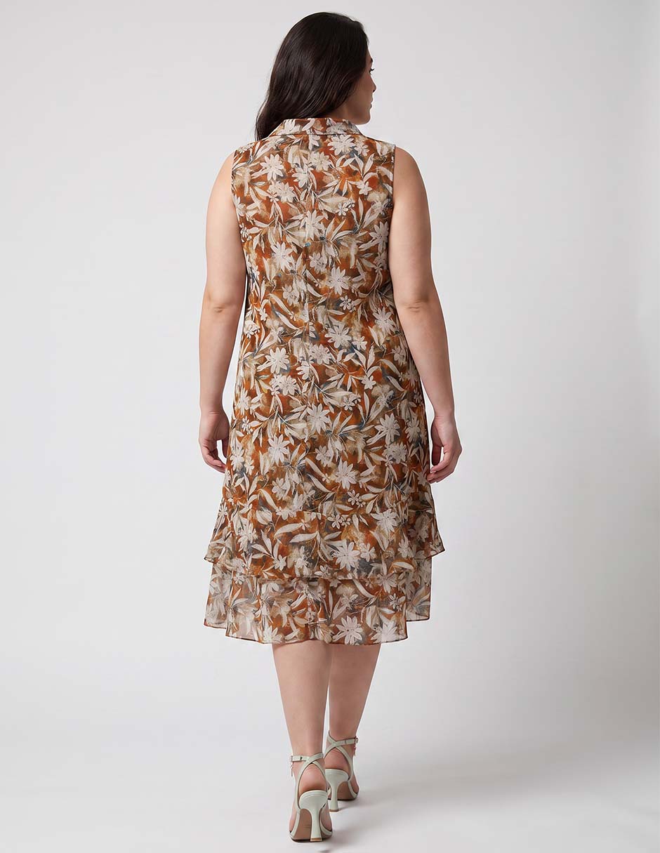 Vestido 3/4 casual para mujer 2