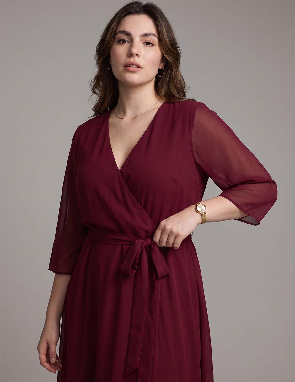 Vestido midi casual rue de la paix para mujer