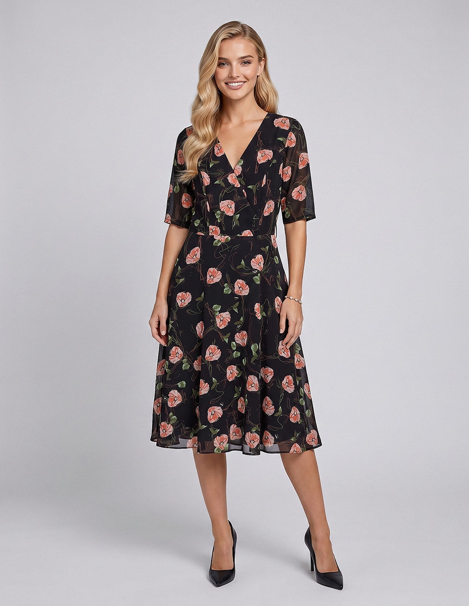 Vestido corto casual para mujer Vestido corto casual para mujer