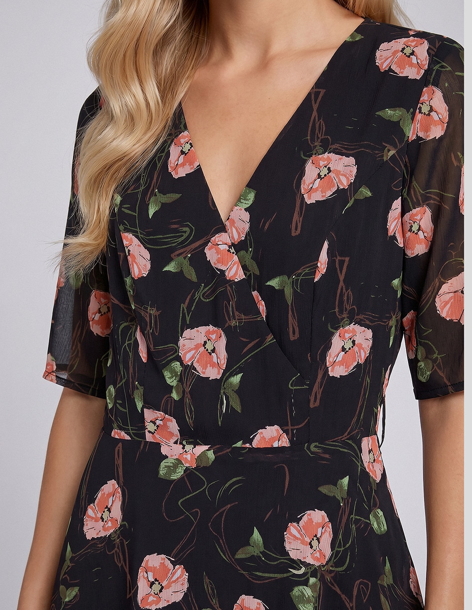 Vestido corto casual para mujer 4