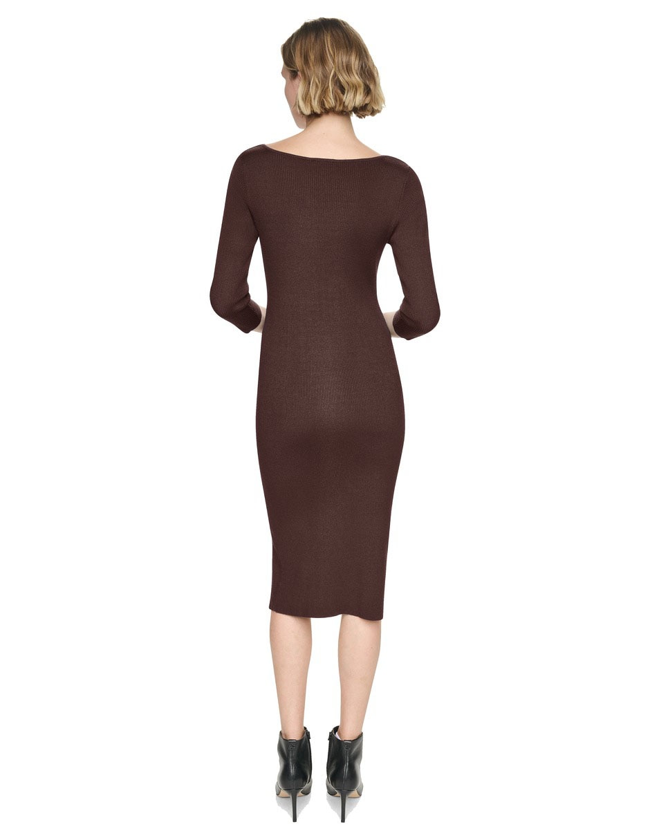 Vestido midi casual para mujer 4