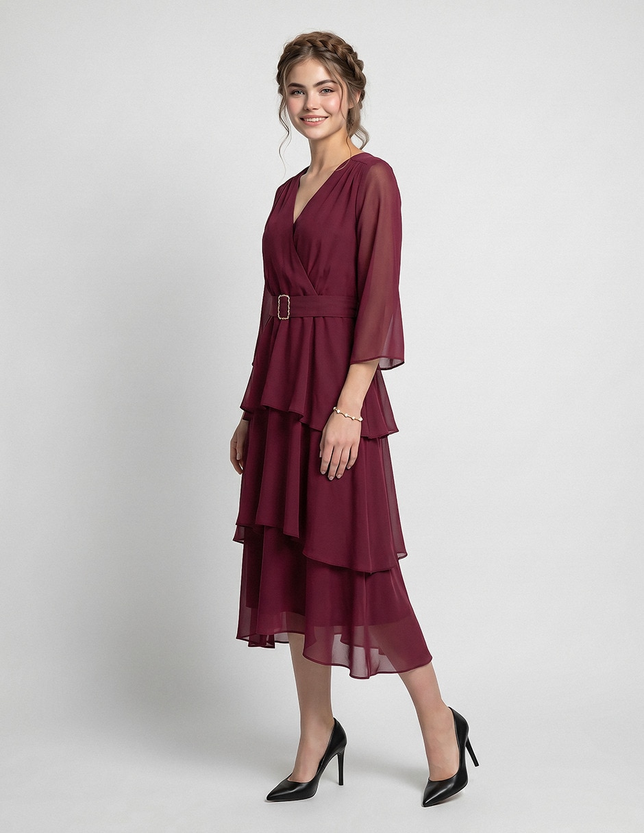 Vestido largo casual para mujer 2