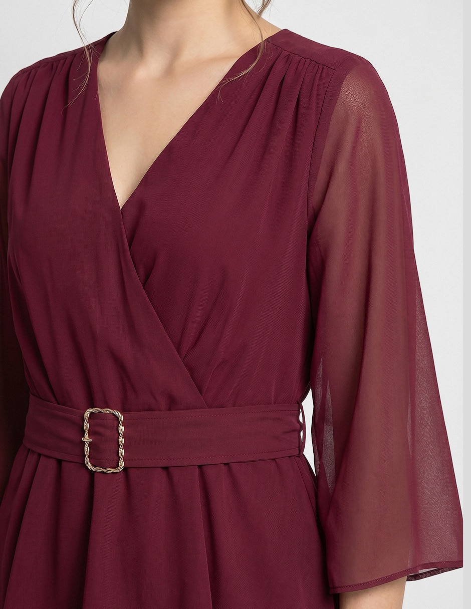 Vestido largo casual para mujer 4