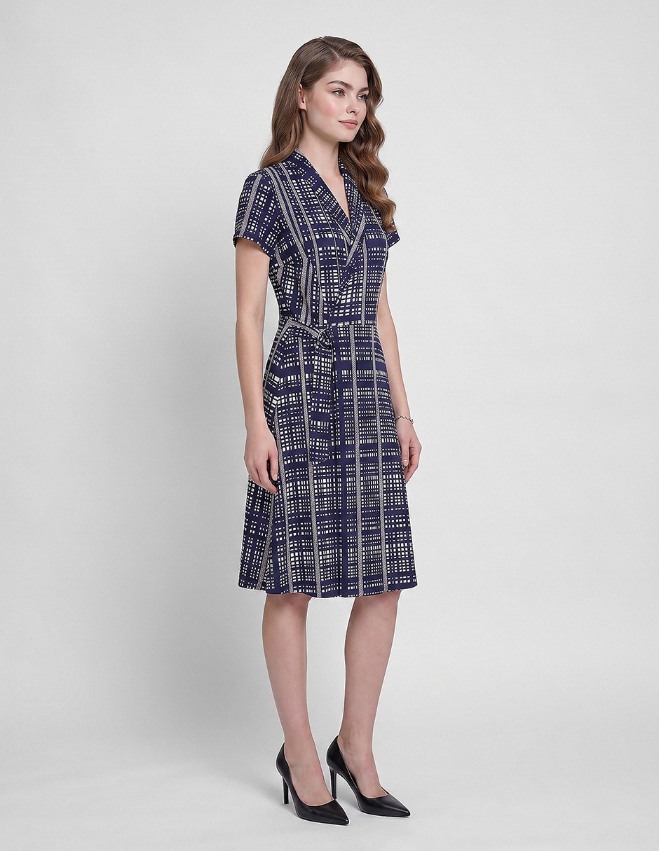 Vestido a la rodilla casual para mujer 2