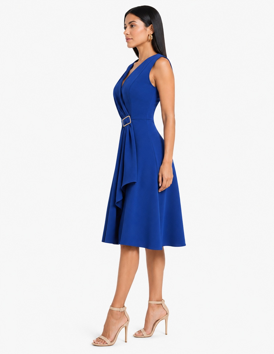 Vestido midi formal para mujer 2