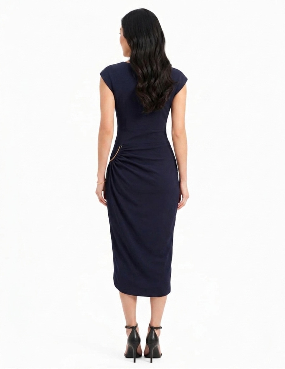 Vestido midi formal para mujer 3