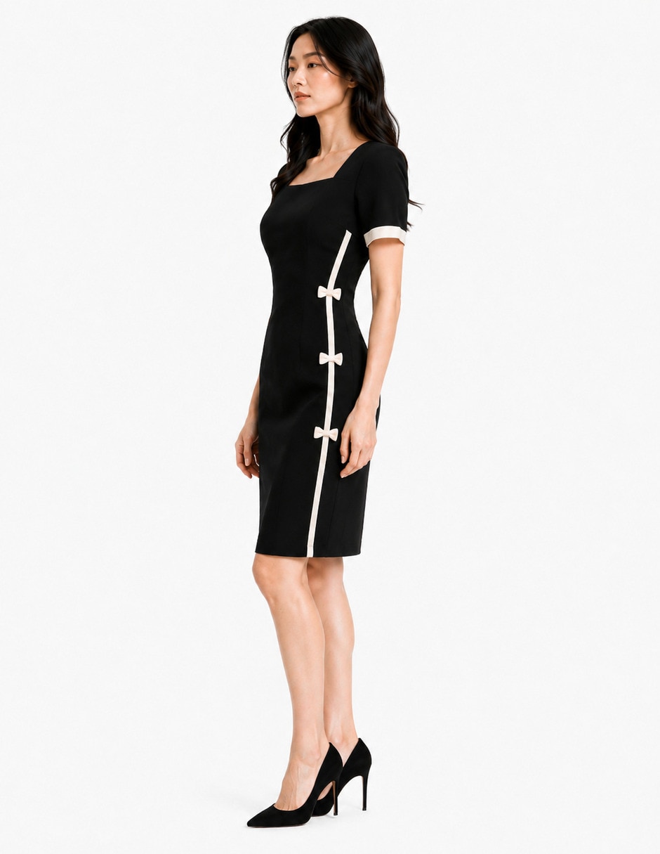 Vestido midi formal para mujer 4