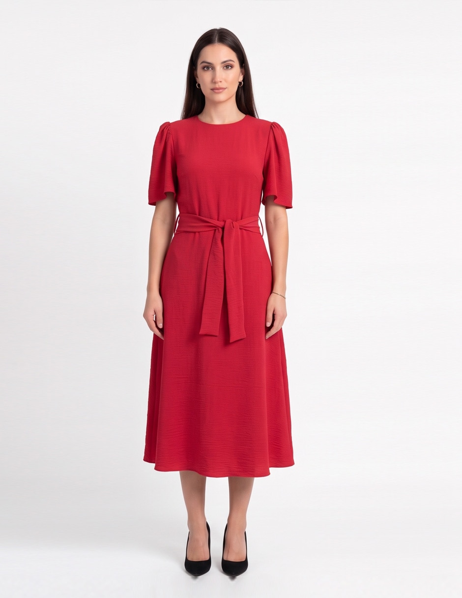 Vestido midi casual para mujer