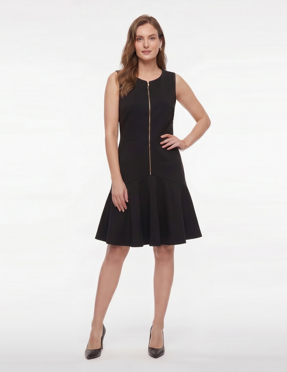 Vestido 3/4 casual para mujer