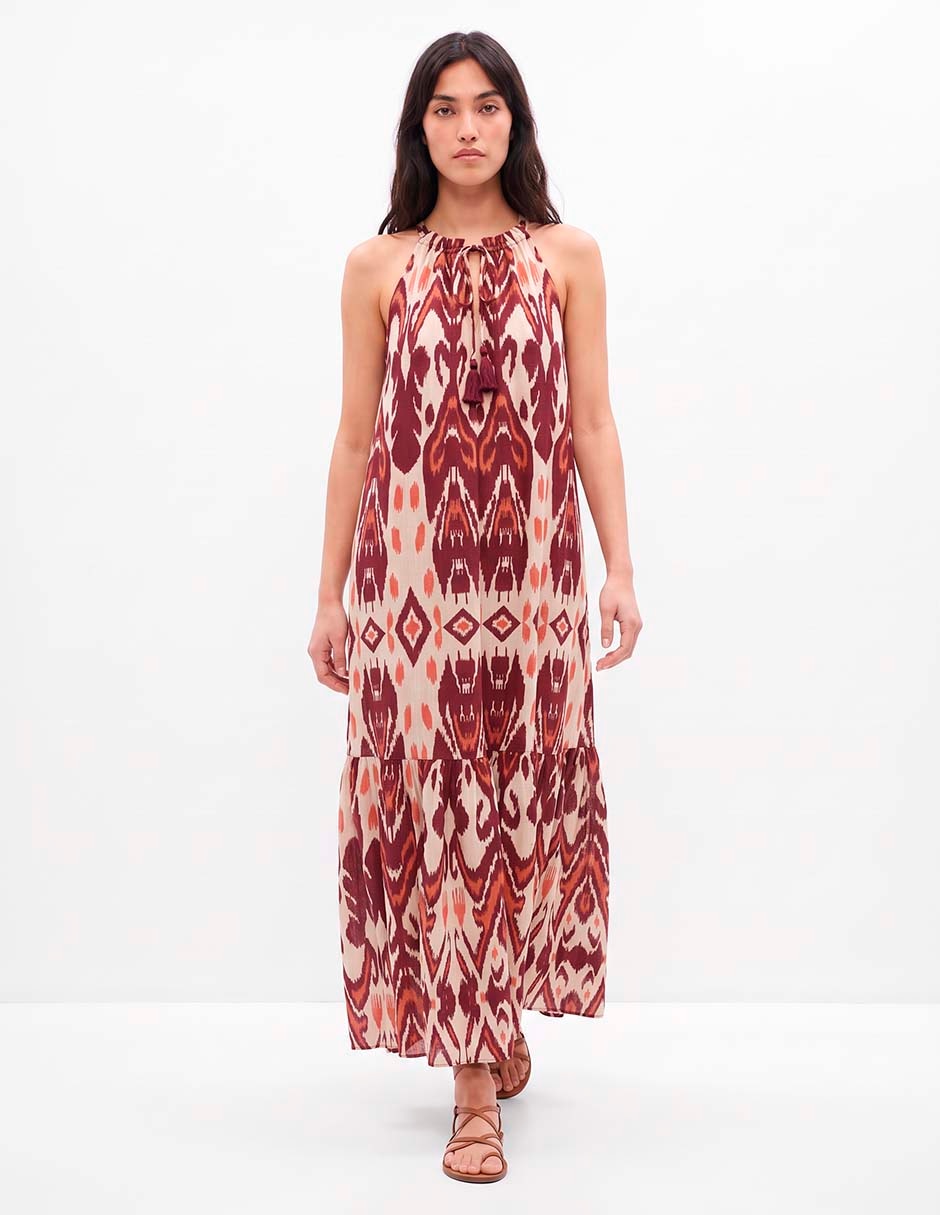 Vestido largo casual para mujer