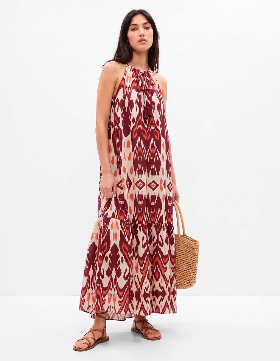 Vestido largo casual para mujer