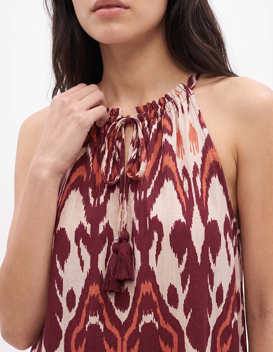 Vestido largo casual para mujer