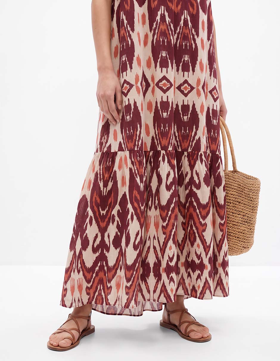 Vestido largo casual para mujer