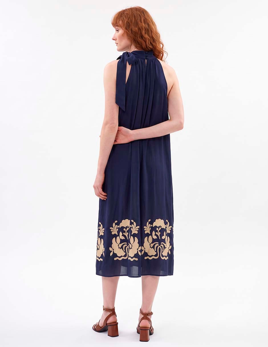 Vestido midi casual para mujer 4