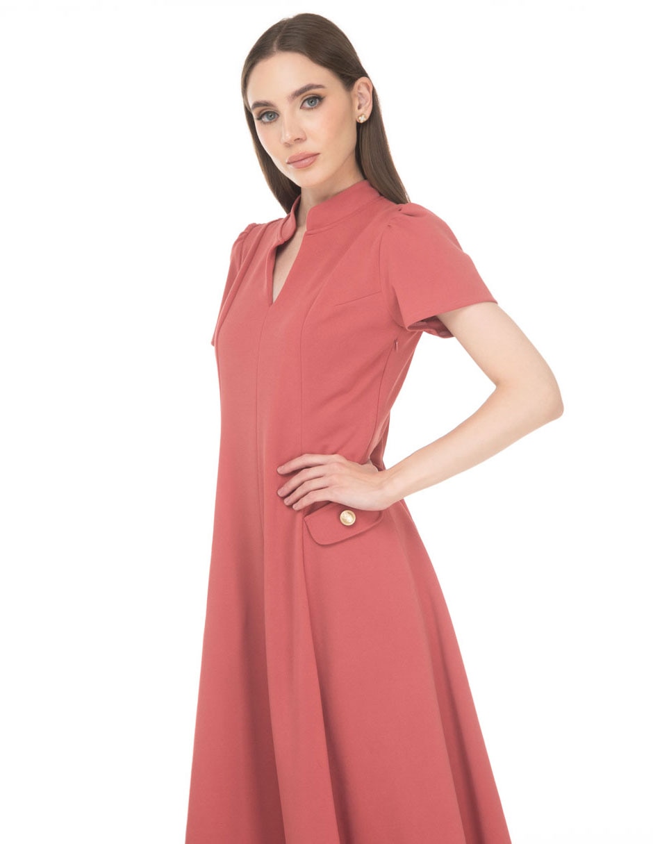 Vestido midi casual para mujer 2