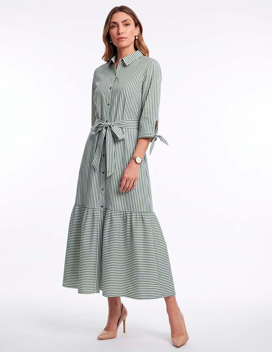 Vestido largo casual para mujer 4