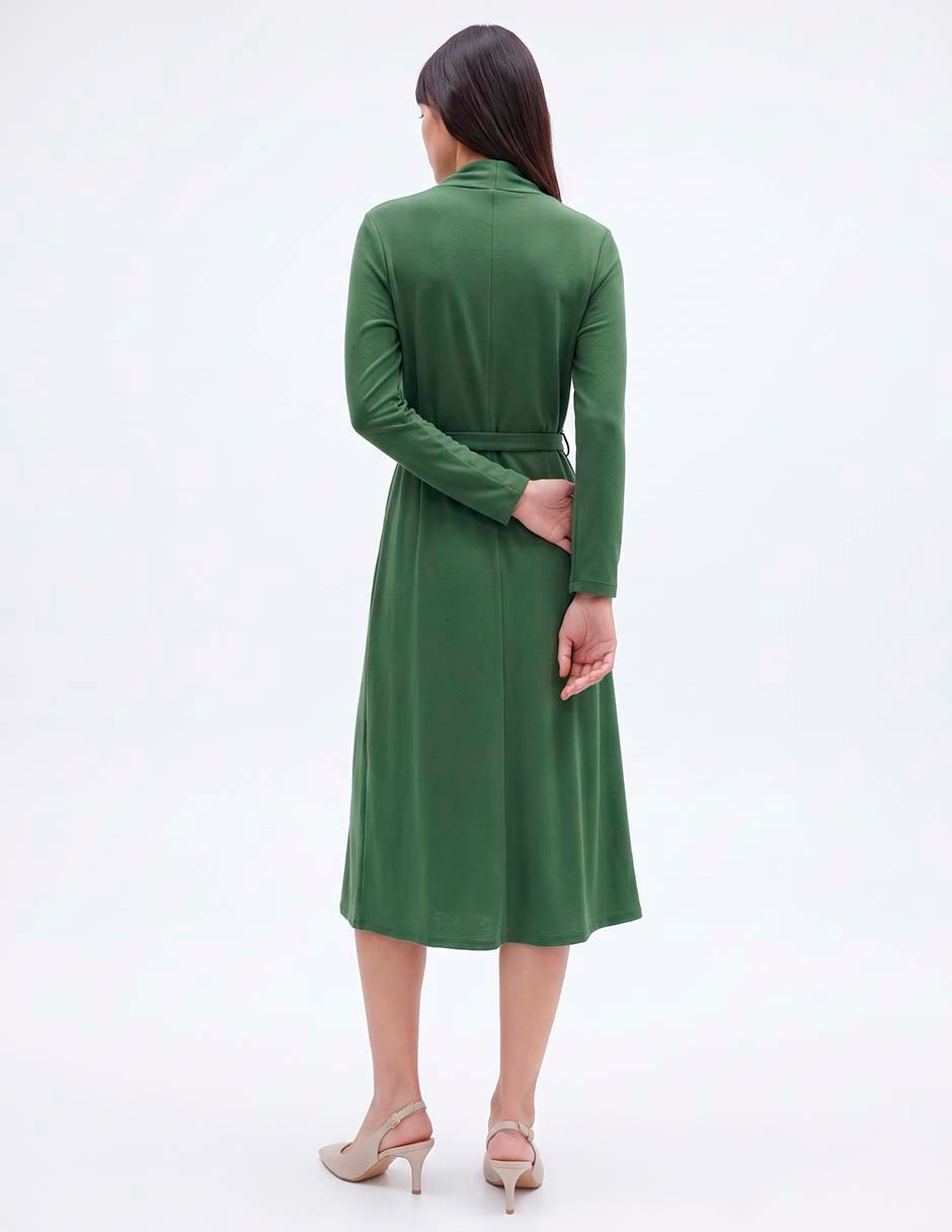 Vestido midi casual para mujer 4