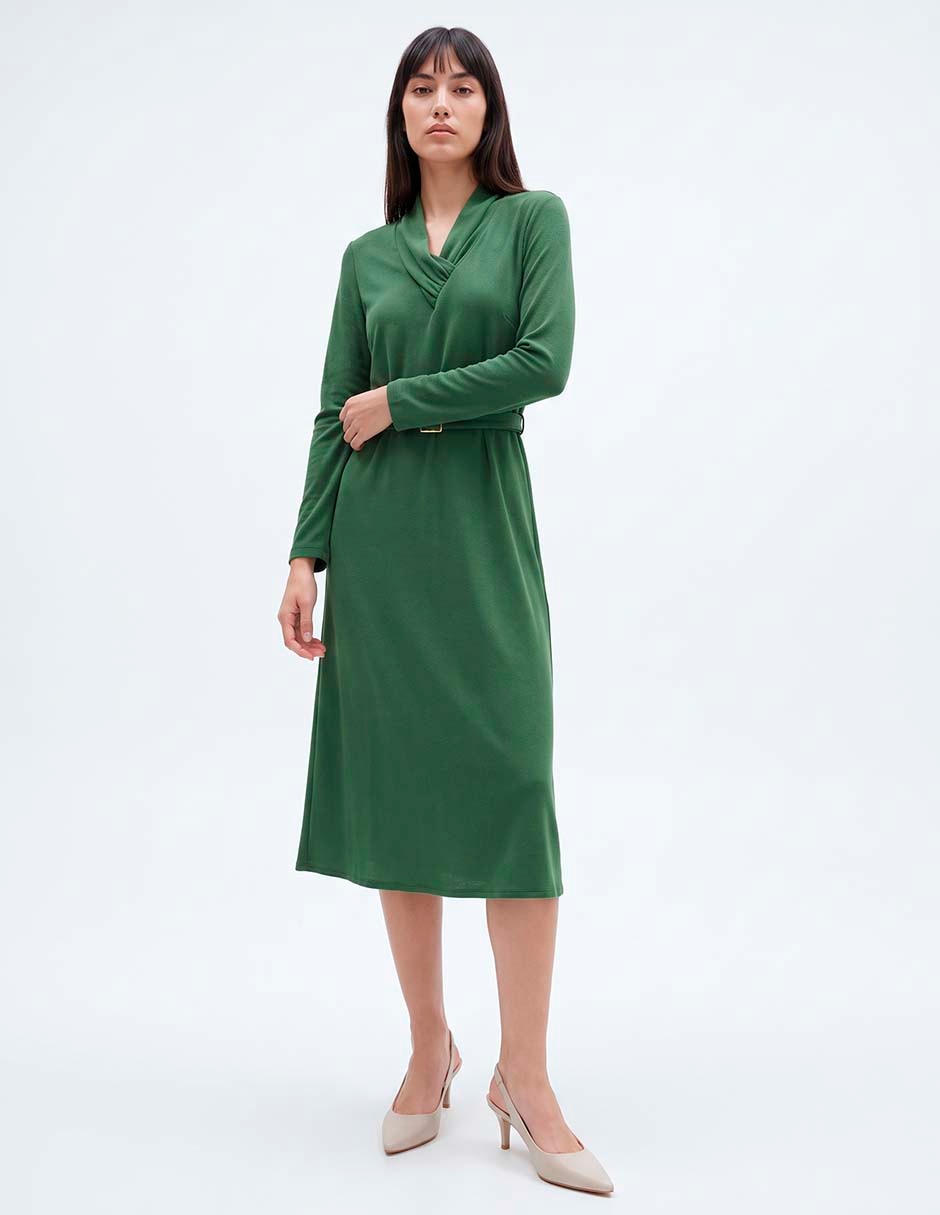 Vestido midi casual para mujer 3