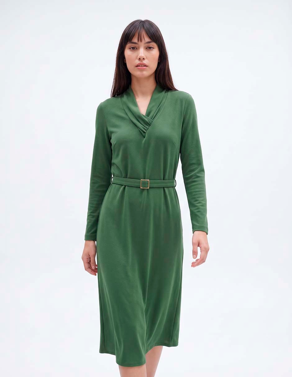 Vestido midi casual para mujer 2