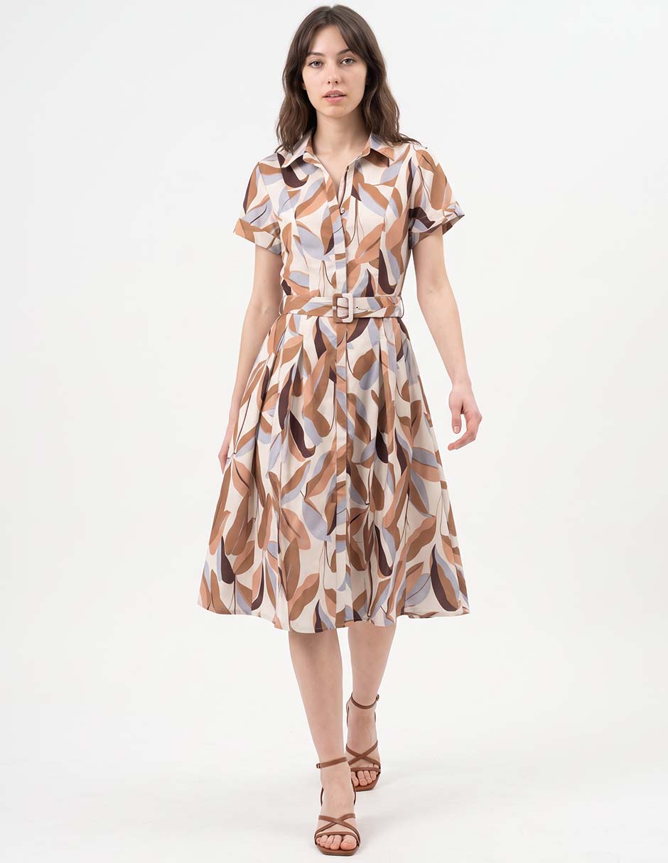 Vestido midi de vestir para mujer