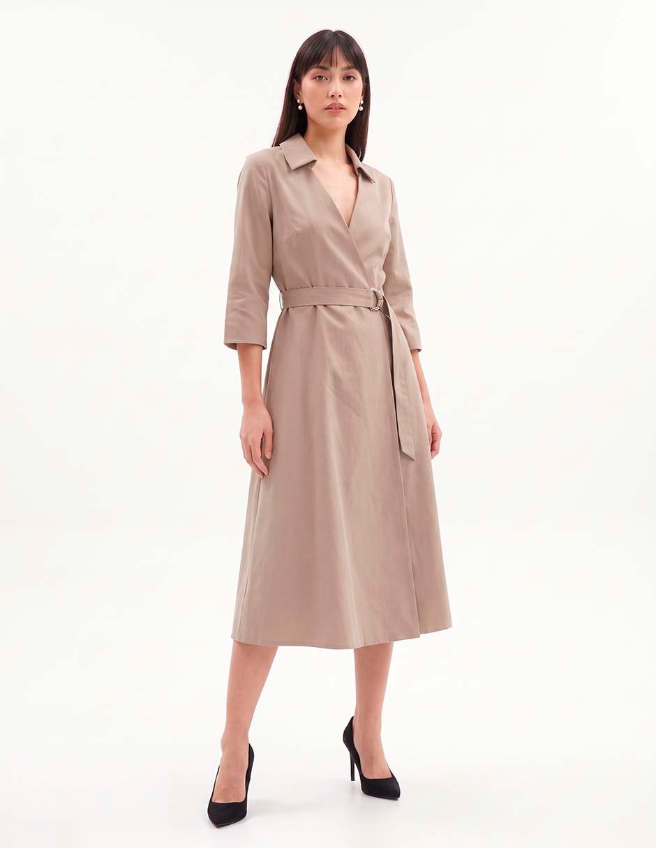 Vestido midi de vestir para mujer Vestido midi de vestir para mujer