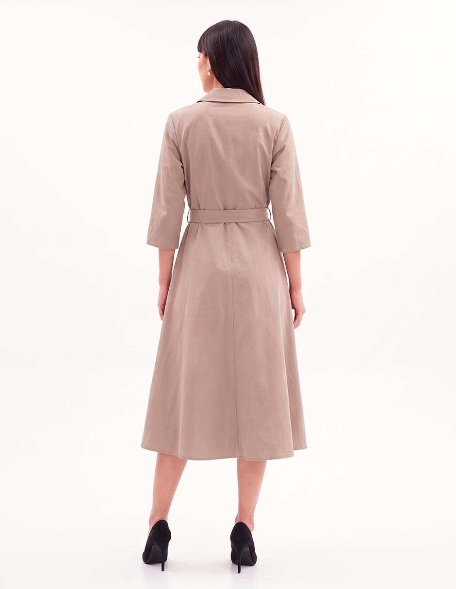 Vestido midi de vestir para mujer 4