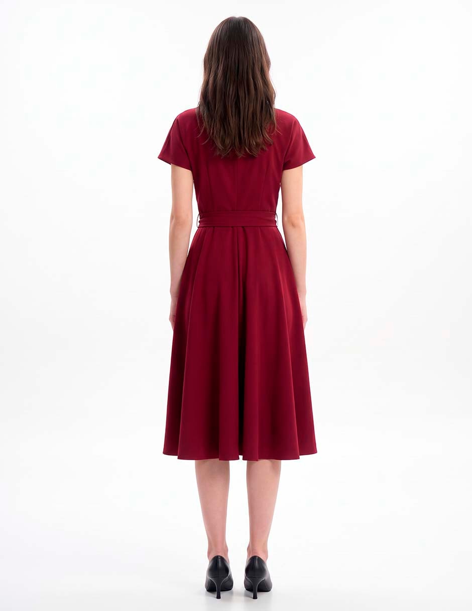 Vestido midi de vestir para mujer 5