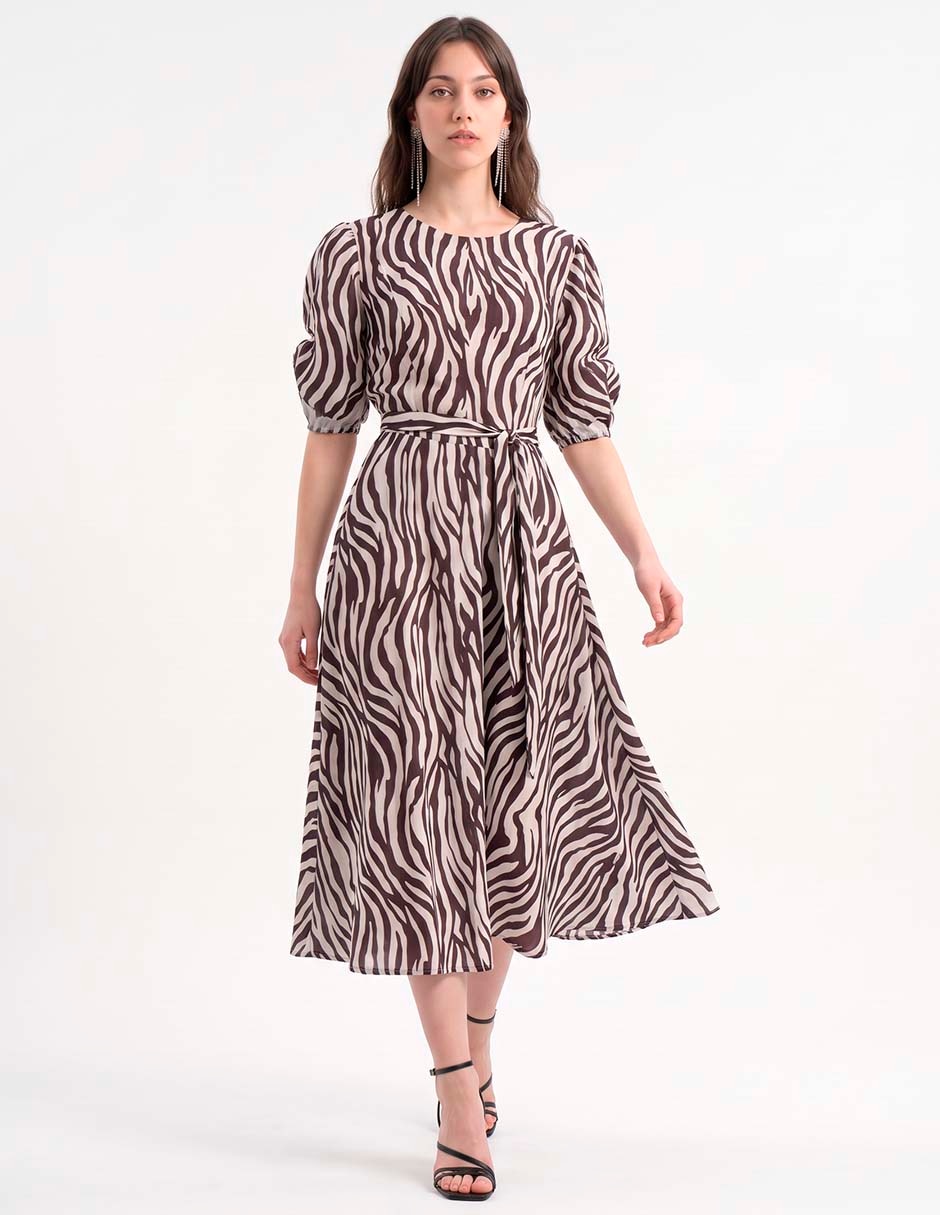 Vestido midi de fiesta 4