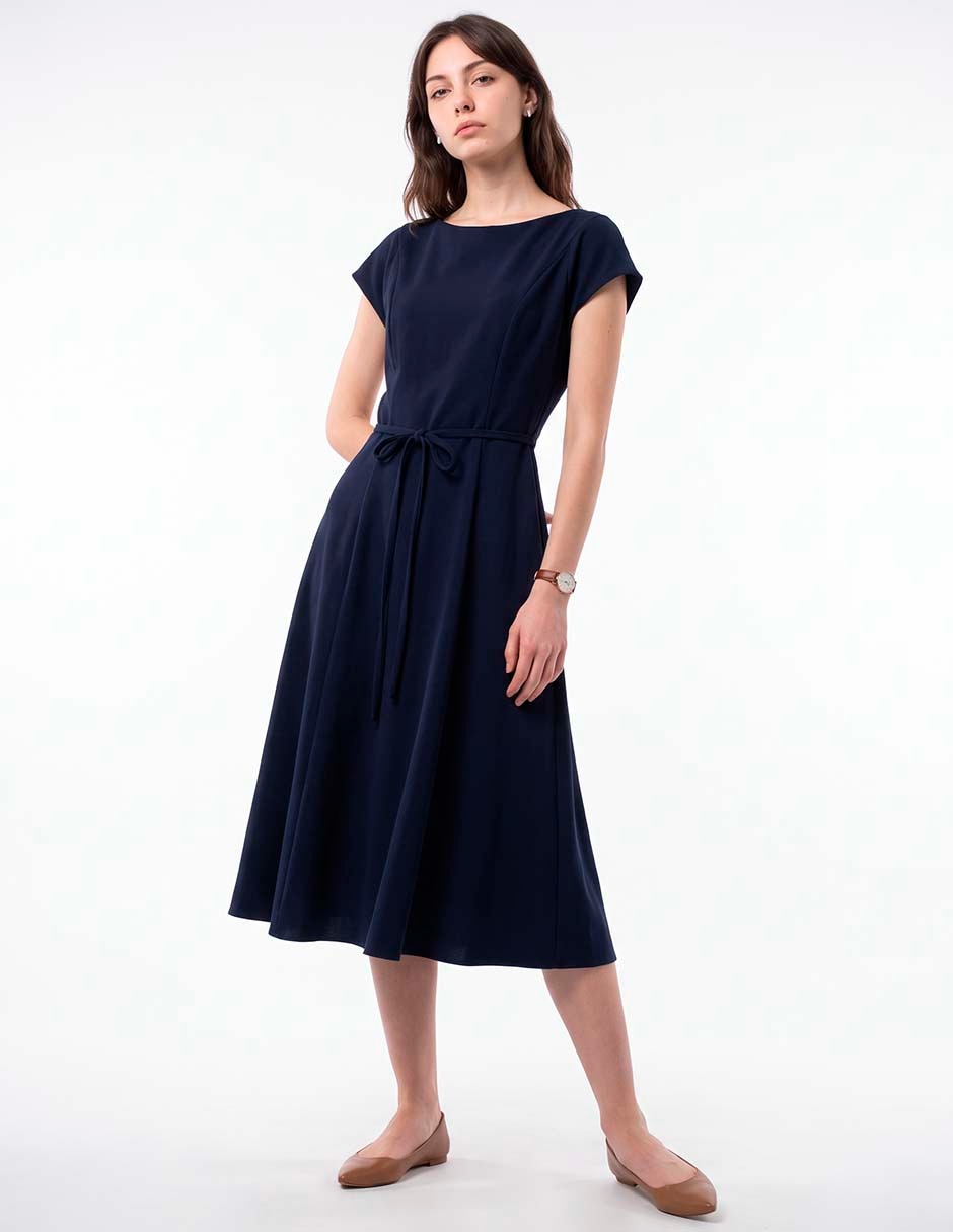 Vestido midi casual para mujer