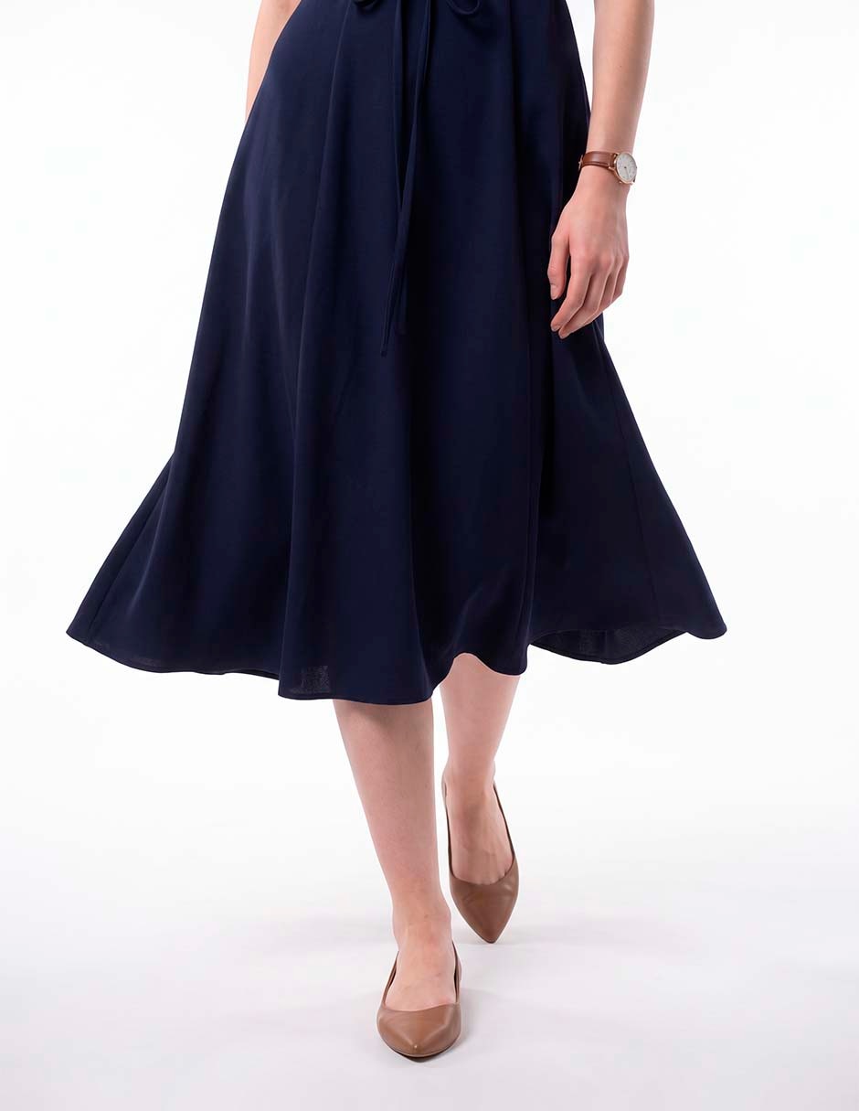 Vestido midi casual para mujer