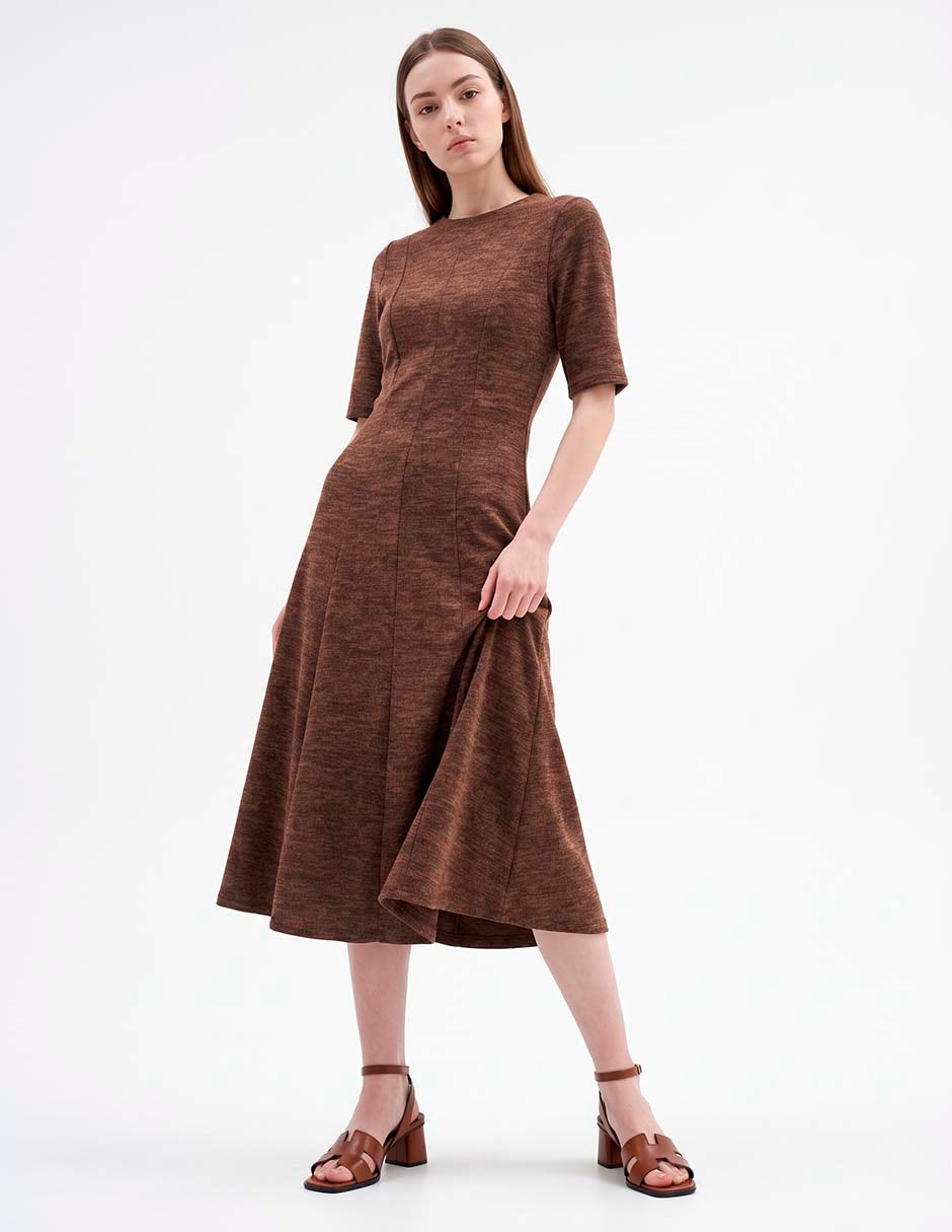 Vestido midi casual para mujer 3