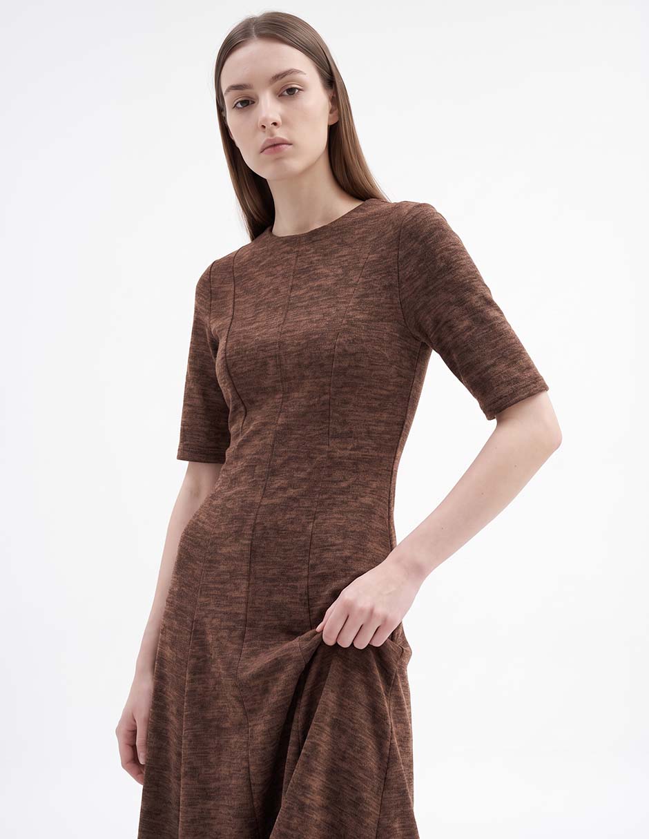 Vestido midi casual para mujer 2