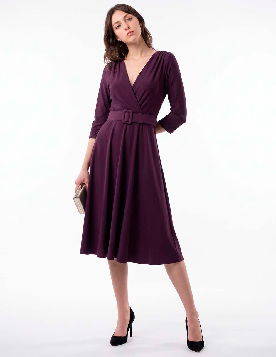 Vestido midi casual para mujer 3