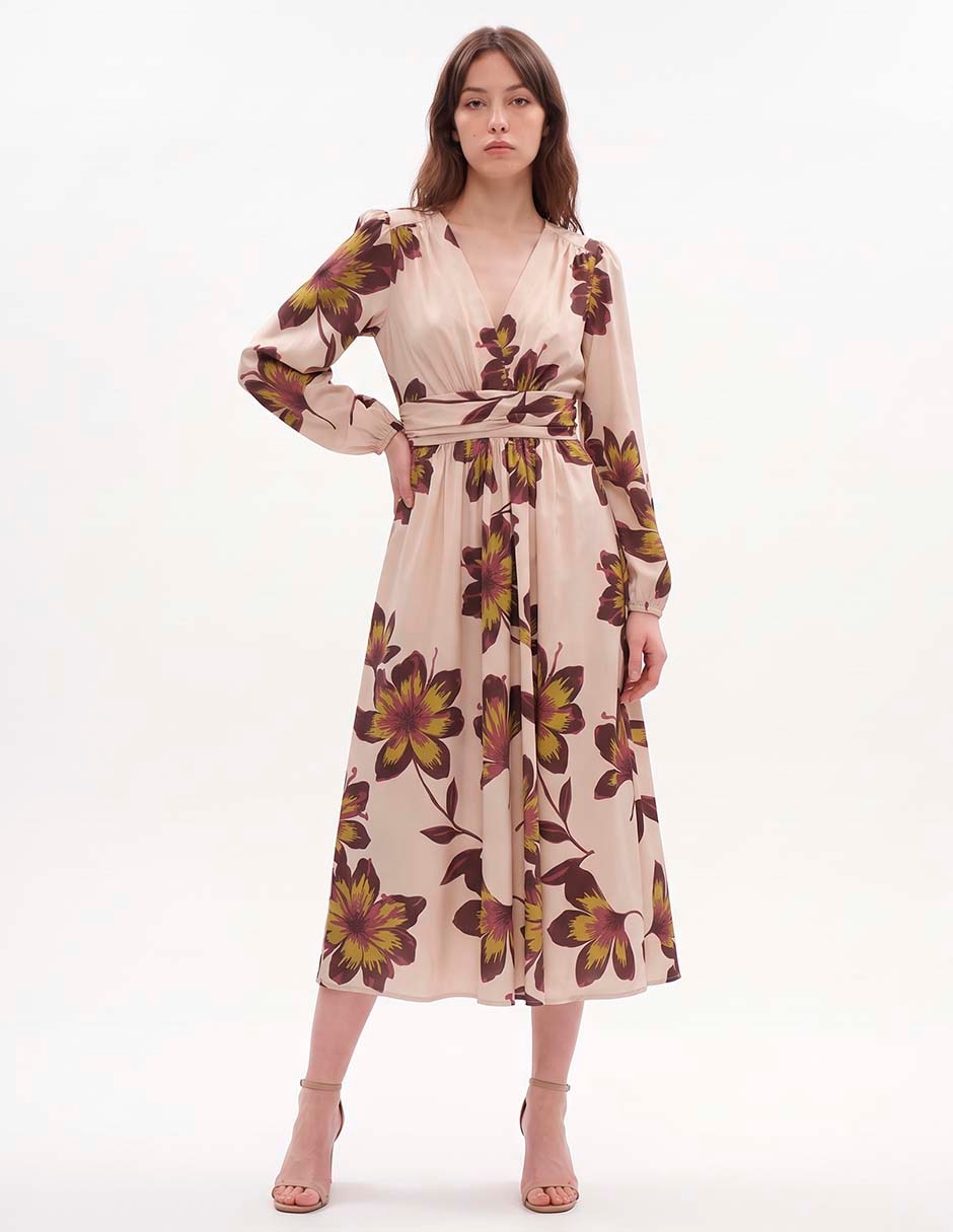 Vestido midi casual para mujer 4
