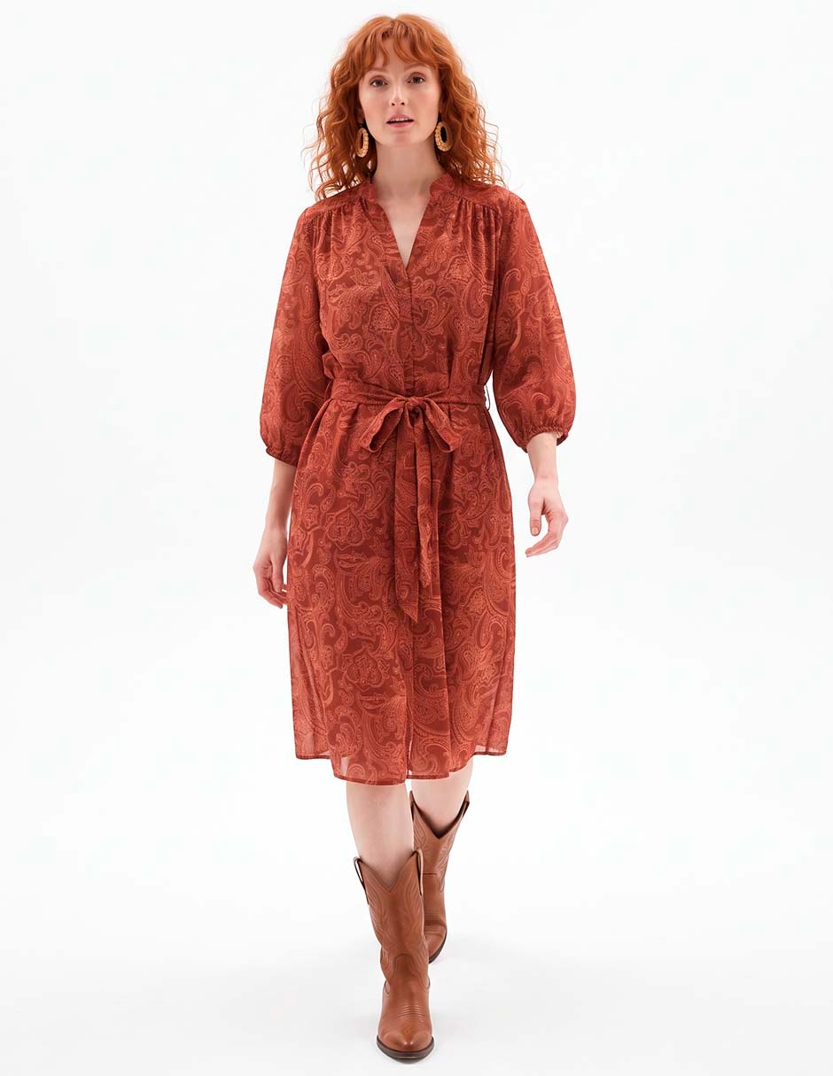 Vestido Midi Casual VESTIDO para mujer 3
