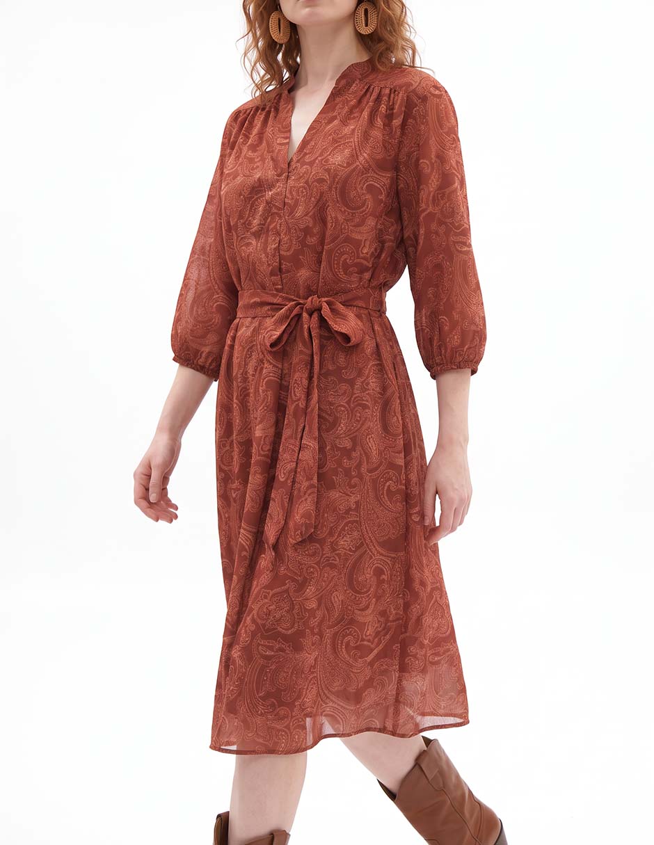 Vestido Midi Casual VESTIDO para mujer 4