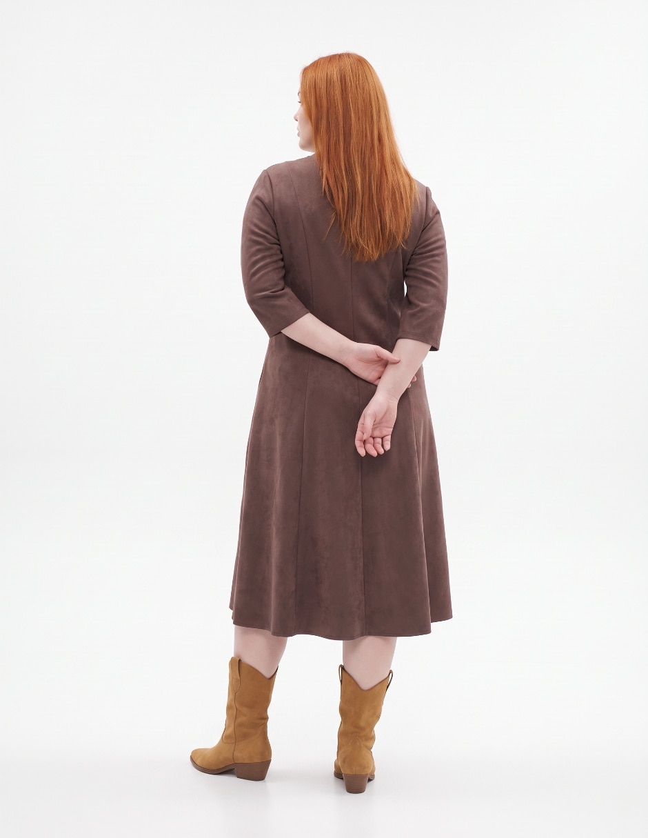 Vestido midi casual para mujer 2