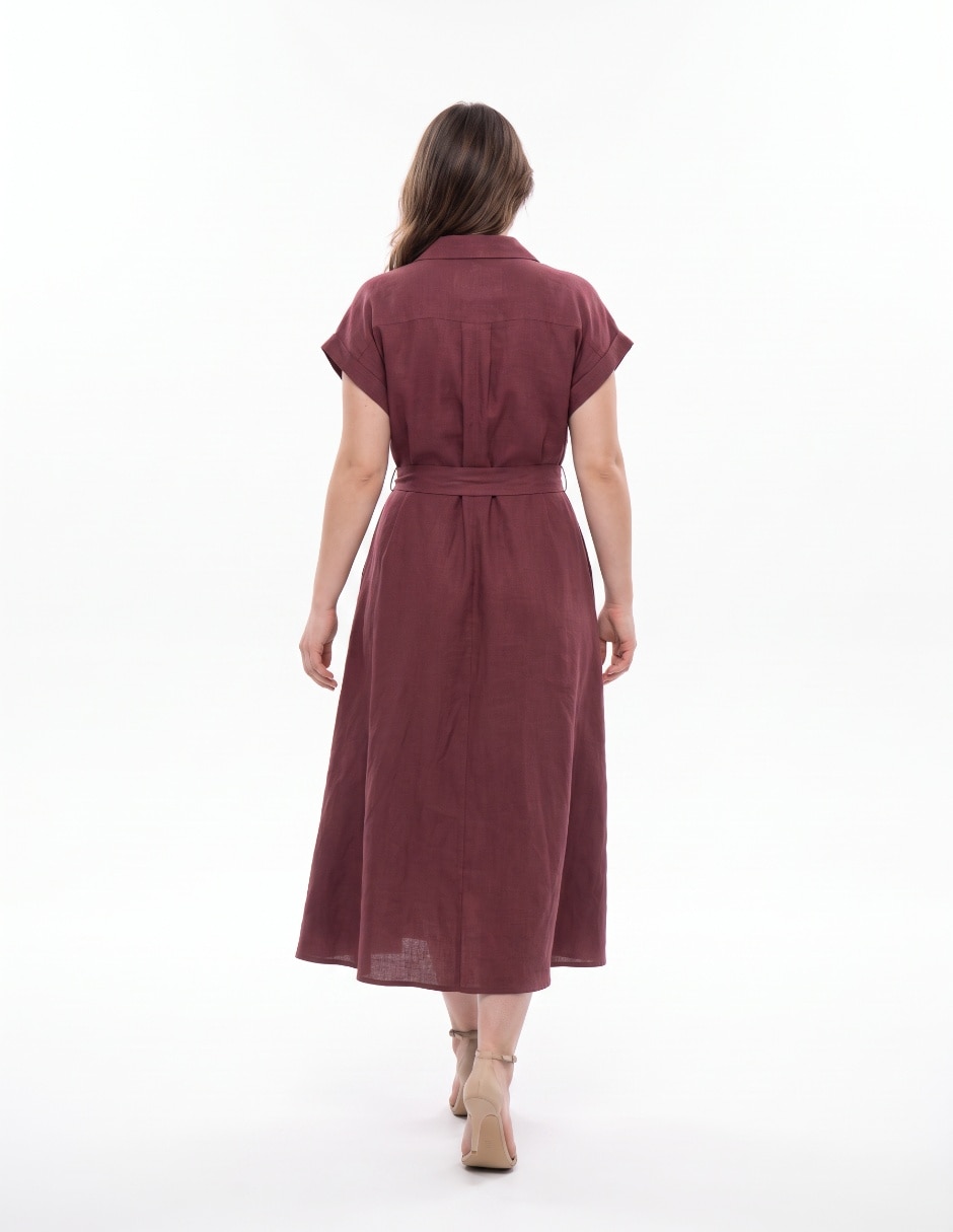 Vestido midi casual para mujer 2