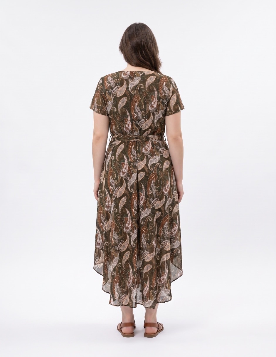 Vestido midi casual para mujer 2